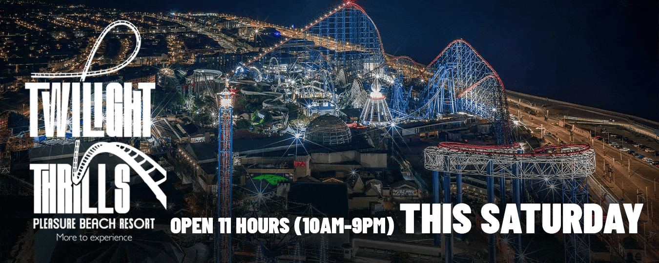 Twilight Thrills this Saturday and open until 8pm this Wednesday